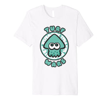 Load image into Gallery viewer, Funny shirts V-neck Tank top Hoodie sweatshirt usa uk au ca gifts for Nintendo Splatoon Turf Wars Turquoise Splat Premium T-Shirt 1850234
