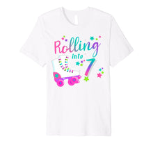 Load image into Gallery viewer, Funny shirts V-neck Tank top Hoodie sweatshirt usa uk au ca gifts for Roller Skate Birthday Shirt 5th 80's Outfit Decades Party 1387858