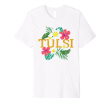 Load image into Gallery viewer, Funny shirts V-neck Tank top Hoodie sweatshirt usa uk au ca gifts for Tulsi Gabbard for President 2020 Distressed Hawaii Premium T-Shirt 2520005