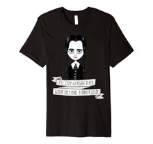 Load image into Gallery viewer, Funny shirts V-neck Tank top Hoodie sweatshirt usa uk au ca gifts for Wednesday Addams T Shirt 3262146