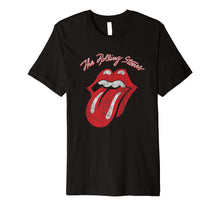 Load image into Gallery viewer, Mens The Rolling Stones Script Tongue Logo T-Shirt