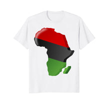 Load image into Gallery viewer, Funny shirts V-neck Tank top Hoodie sweatshirt usa uk au ca gifts for Pan African T-Shirt Unia Flag Map Continent 305545