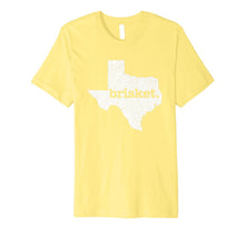 Load image into Gallery viewer, Texas Brisket Home State Love Funny Barbecue Beef BBQ Gift Premium T-Shirt 380762