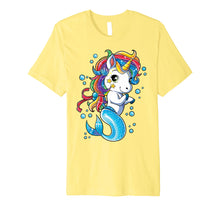 Load image into Gallery viewer, Funny shirts V-neck Tank top Hoodie sweatshirt usa uk au ca gifts for Unicorn Mermaid Mermicorn T Shirt Girls Kids Rainbow Gifts 1709953