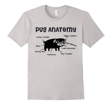Load image into Gallery viewer, Funny shirts V-neck Tank top Hoodie sweatshirt usa uk au ca gifts for Pug Anatomy Cute Funny T Shirt Gifts Sarcastic Novelty Humor 3588140