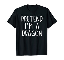 Load image into Gallery viewer, Pretend Dragon Costume Halloween Lazy Easy Last Minute T-Shirt