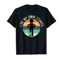Load image into Gallery viewer, I Do My Own Stunts T Shirt Get Well Gift Funny Injury Leg T-Shirt 412022