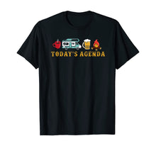 Load image into Gallery viewer, Mens RV Camping Lover Agenda T-Shirt