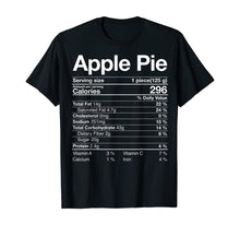 Load image into Gallery viewer, Funny shirts V-neck Tank top Hoodie sweatshirt usa uk au ca gifts for Apple Pie Nutritional Facts Christmas Thanksgiving Gifts T-Shirt 796516