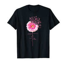 Load image into Gallery viewer, Pink Ribbon Daisy Faith - Breast Cancer T Shirt T-Shirt 29177