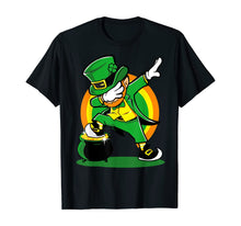 Load image into Gallery viewer, Dabbing Leprechaun Boy, St Patricks Day Shirt Kids Men Women T-Shirt-73035