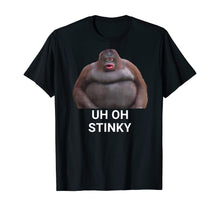 Load image into Gallery viewer, Uh Oh Stinky Poop Dank Memes Le Monke T-Shirt