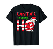 Load image into Gallery viewer, Funny shirts V-neck Tank top Hoodie sweatshirt usa uk au ca gifts for Santas Favorite Ho Santa favourite Ho Funny Girls Christmas T-Shirt 138278