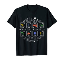 Load image into Gallery viewer, science teacher periodic table chemistry elements gift T-Shirt