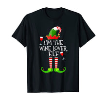 Load image into Gallery viewer, Funny shirts V-neck Tank top Hoodie sweatshirt usa uk au ca gifts for I'm The Wine Lover Elf Matching Group Christmas T-Shirt 233043