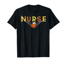 Load image into Gallery viewer, Nurse Halloween Shirt Gift With Pumpkin Boo Spider Witch Hat T-Shirt