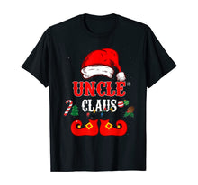 Load image into Gallery viewer, Funny shirts V-neck Tank top Hoodie sweatshirt usa uk au ca gifts for Funny Uncle Claus Santa Hat Christmas T-Shirt 445386