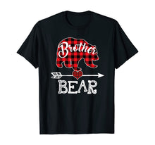 Load image into Gallery viewer, Funny shirts V-neck Tank top Hoodie sweatshirt usa uk au ca gifts for Brother Bear Christmas Pajama Red Plaid Buffalo Family Gift T-Shirt 503566