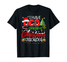 Load image into Gallery viewer, OCD Obsessive Christmas Disorder Funny Holiday T-Shirt