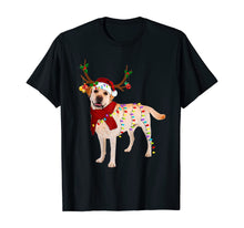 Load image into Gallery viewer, Funny shirts V-neck Tank top Hoodie sweatshirt usa uk au ca gifts for Santa Labrador retriever reindeer Light Christmas gifts T-Shirt 739416