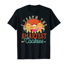 Load image into Gallery viewer, Funny shirts V-neck Tank top Hoodie sweatshirt usa uk au ca gifts for I teach the smartest Cookies Vintage Gingerbread Teacher T-Shirt 812114