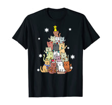 Load image into Gallery viewer, Ugly Christmas Sweater Cat Tree - Funny Xmas Cat Gift T-Shirt