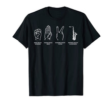 Load image into Gallery viewer, Funny shirts V-neck Tank top Hoodie sweatshirt usa uk au ca gifts for Nothing Beats saxophone Funny T shirt 1272064