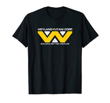 Load image into Gallery viewer, Weyland - Yutani Corp Logo T-Shirt Evil Company