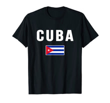 Load image into Gallery viewer, Funny shirts V-neck Tank top Hoodie sweatshirt usa uk au ca gifts for Cuba T-shirt Cuban Flag Souvenir Love Gift 300540