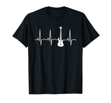Load image into Gallery viewer, Bass Player Shirt - Bass Guitar Player Heartbeat T-Shirt