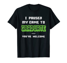 Load image into Gallery viewer, Funny College or High School 2019 Gamer Graduation Gifts T-Shirt 143775