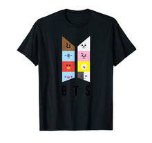 Load image into Gallery viewer, Bt21-Bts Graphic Cute Chibi T Shirt For Men Women