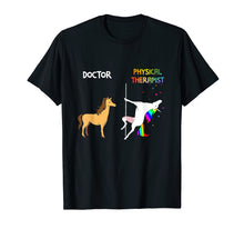 Load image into Gallery viewer, Funny shirts V-neck Tank top Hoodie sweatshirt usa uk au ca gifts for Doctor Vs Physical Therapist Unicorn Dancing T-Shirt 1758896