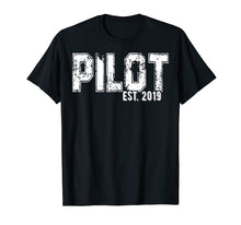 Load image into Gallery viewer, Funny shirts V-neck Tank top Hoodie sweatshirt usa uk au ca gifts for Pilot Graduation T-Shirt Pilot established 2019 Shirt