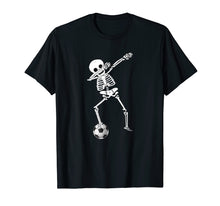 Load image into Gallery viewer, Funny shirts V-neck Tank top Hoodie sweatshirt usa uk au ca gifts for Halloween Dabbing Skeleton Soccer Shirt Dabbing Skeleton Tee 1411600