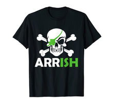 Load image into Gallery viewer, Funny shirts V-neck Tank top Hoodie sweatshirt usa uk au ca gifts for Irish Pirate Skull And Cross Bones Shirt St Patricks Day 2703161