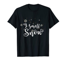 Load image into Gallery viewer, Funny shirts V-neck Tank top Hoodie sweatshirt usa uk au ca gifts for I Smell Snow Funny Gift Christmas Shirt 2999235