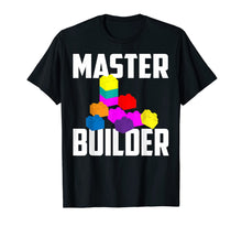 Load image into Gallery viewer, Master Builder Shirt | Cute Master Block Builder Bricks Gift 217464