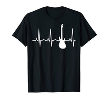 Load image into Gallery viewer, Funny shirts V-neck Tank top Hoodie sweatshirt usa uk au ca gifts for Electric Guitar Heartbeat Shirt - Guitar Musician T-Shirt 532984