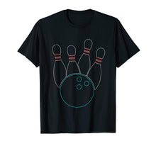 Load image into Gallery viewer, Funny shirts V-neck Tank top Hoodie sweatshirt usa uk au ca gifts for 80s Retro Neon Sign Glow Bowling Strike Party TShirt 1889965