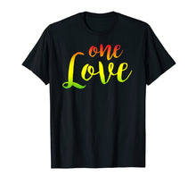 Load image into Gallery viewer, One Love Rasta Reggae Roots Clothing T Shirt Tee No War