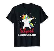 Load image into Gallery viewer, Funny shirts V-neck Tank top Hoodie sweatshirt usa uk au ca gifts for School Counselor Dabbing Unicorn Tshirt Funny Teacher Gifts 3400480