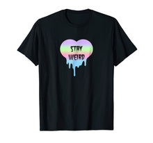 Load image into Gallery viewer, Pastel Goth Tee Shirts, Stay Weird Tshirt Gifts