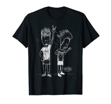Load image into Gallery viewer, Beavis and Butthead Head Bang Sketch Graphic T-Shirt 159576