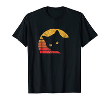 Load image into Gallery viewer, Vintage Eighties Style Cat T-Shirt - Retro Distressed Design