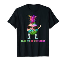Load image into Gallery viewer, Funny shirts V-neck Tank top Hoodie sweatshirt usa uk au ca gifts for Dabbing Pineapple Dare To Be Different Hawaiian Tshirt Gifts 2854259