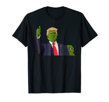 Load image into Gallery viewer, Funny shirts V-neck Tank top Hoodie sweatshirt usa uk au ca gifts for Donald Trump Pepe Dank Meme T-Shirt 2449884