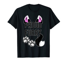 Load image into Gallery viewer, Funny shirts V-neck Tank top Hoodie sweatshirt usa uk au ca gifts for Proud Furry Shirt Furries Shirt Tail and Ears Cosplay Shirt 2205321