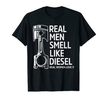 Load image into Gallery viewer, Funny shirts V-neck Tank top Hoodie sweatshirt usa uk au ca gifts for Mens Real Men Smell Like Diesel T Shirt Diesel Mechanic Gift 2871751