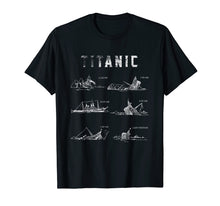 Load image into Gallery viewer, Titanic April 1912 T Shirt Tee Ship Voyage Atlantic Ocean